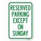 Signmission Safety Sign, 12 in Height, Aluminum, 18 in Length, 24060 A-1218-24060 - alternate 1